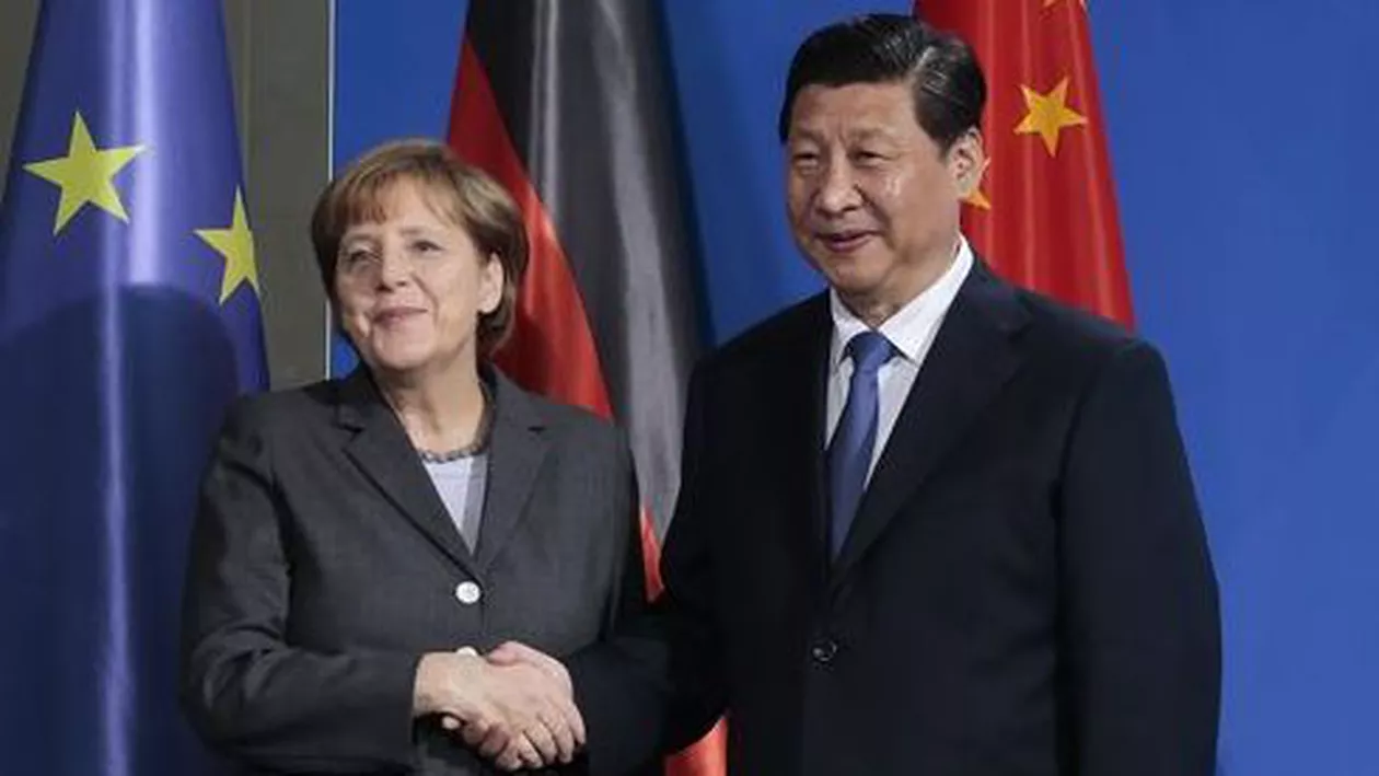 Președintele Xi Jinping, în vizita la Angela Merkel: Germania și China au decis să-și dezvolte parteneriatul strategic