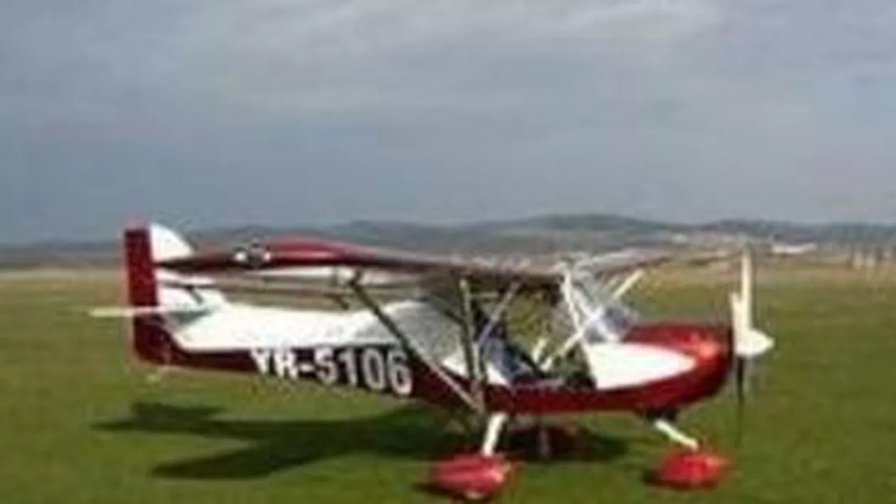 Un avion de mici dimensiuni a aterizat forțat în Giurgiu: Două persoane se aflau la bord