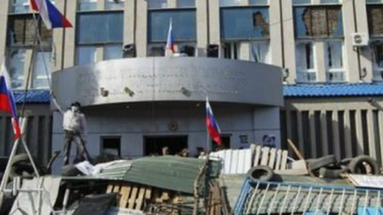 Sediul SBU de la Lugansk, ocupat în continuare de activiști proruși