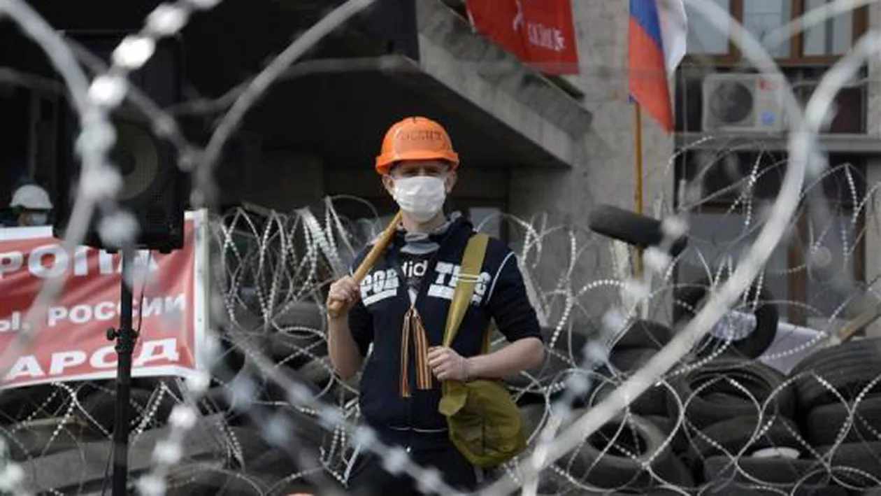 Sediul din Kiev al Partidului Comunist ucrainean a fost incendiat