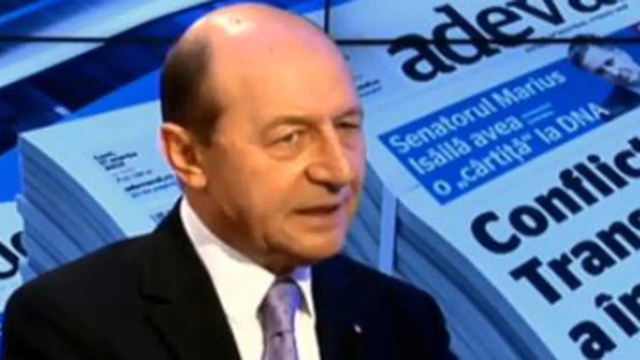 Traian Băsescu, către români: Nu aduceți la Cotroceni un om dependent de baroni (VIDEO)