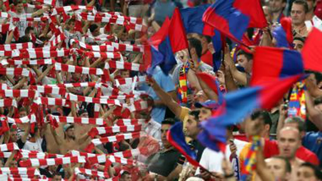 Dinamo și Steaua, amendă și interzicerea fanilor în peluze pentru incidentele din semifinala Cupei României