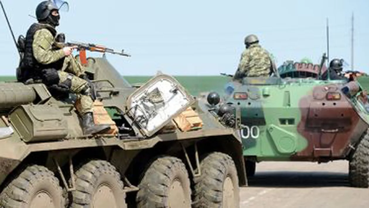 Armata ucraineană va încerca să blocheze insurgenții proruși în Slaviansk