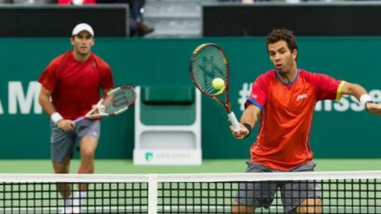 Perechea Tecău/Rojer s-a calificat în semifinalele turneului BRD Năstase Ţiriac Trophy