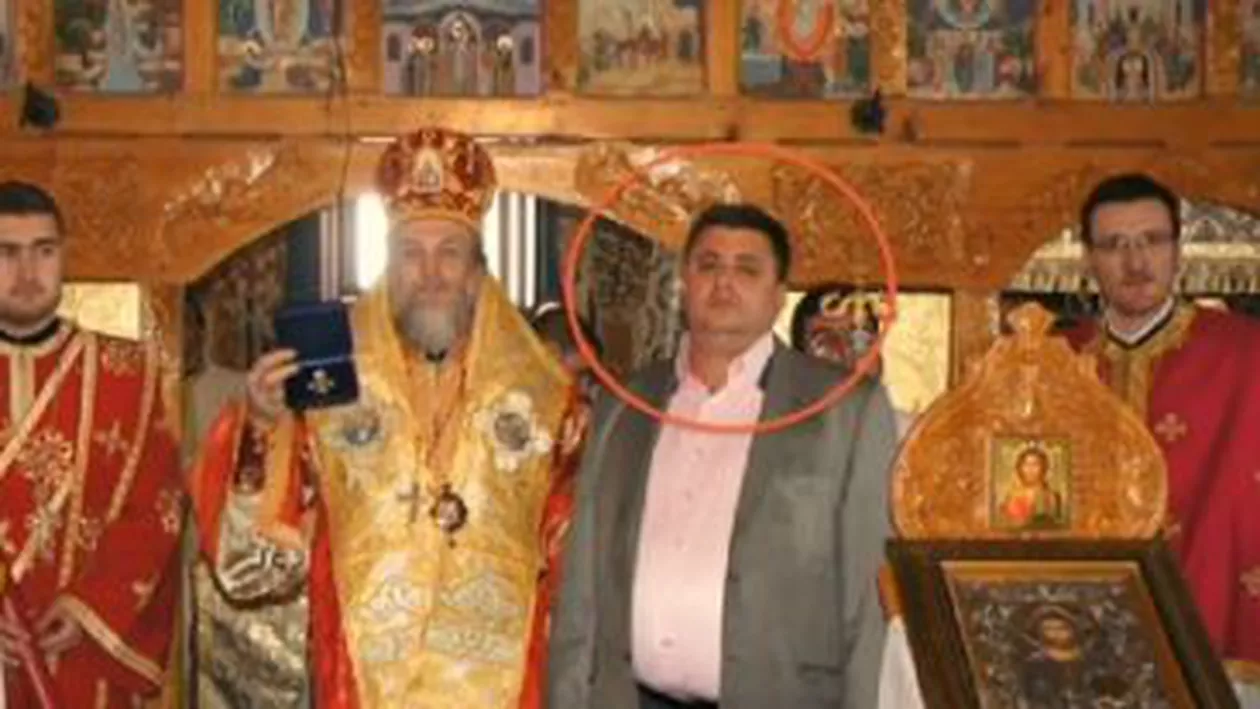 Intermediarul șpăgii judecătorului Stan Mustață este ctitor de biserică, decorat de Episcopia Sloboziei și Călărașilor