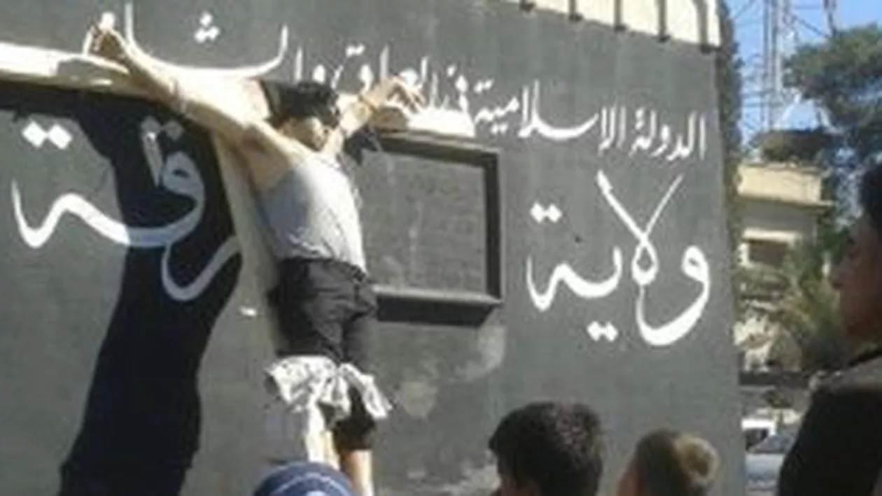 Siria: Jihadiștii au crucificat doi prizonieri în nord-estul țării