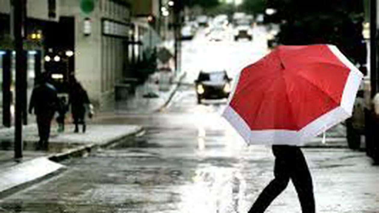 ANM a emis o informare meteo de ploi pentru sudul, centrul și estul țării, valabilă luni