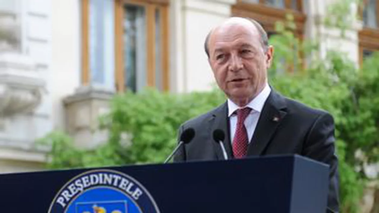 Băsescu, despre declarațiile lui Rogozin: Trebuie să aflăm câtă vodcă a consumat înainte (VIDEO)