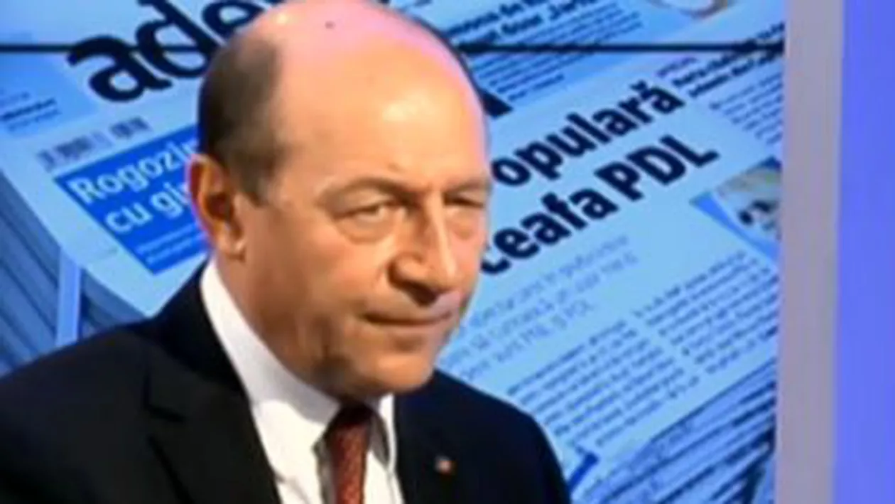 Traian Băsescu: Alianța PSD-UNPR-PC ar pierde alegerile dacă dreapta ar fi unită