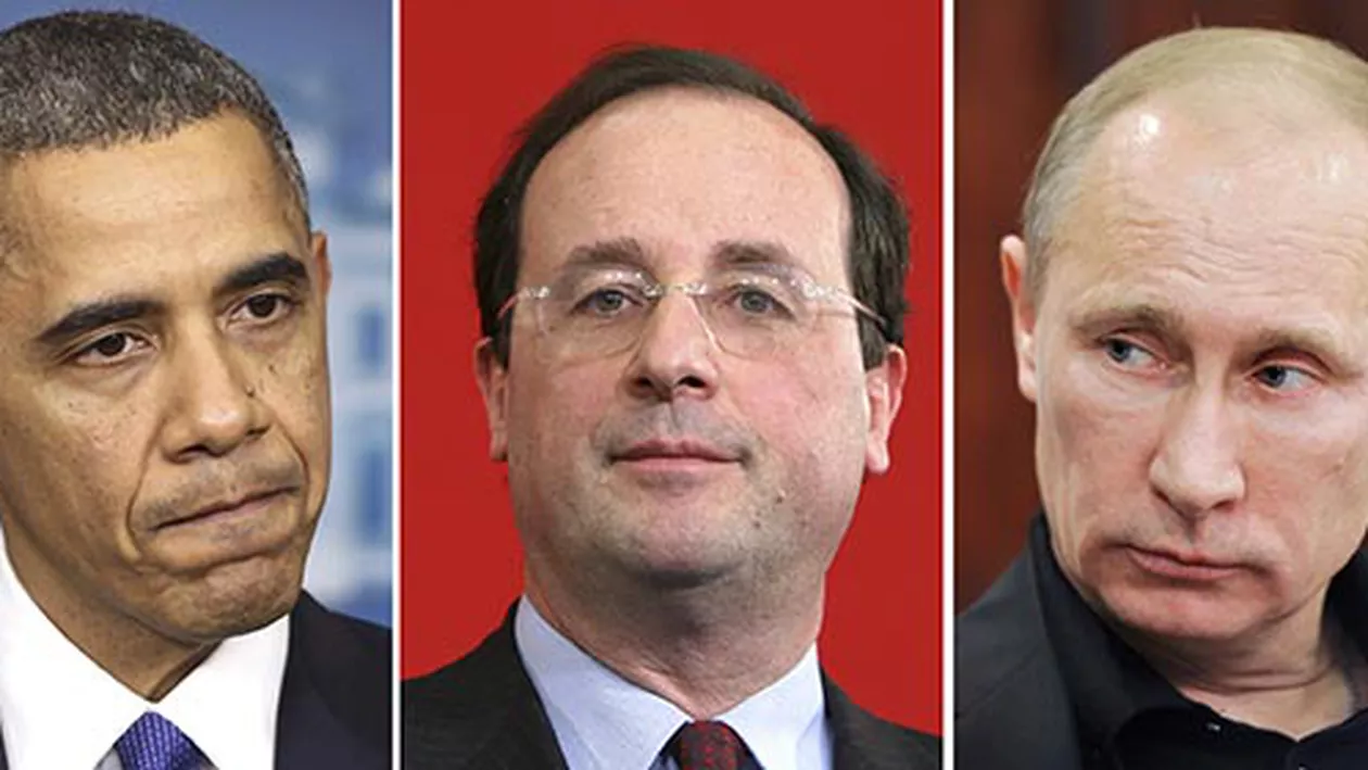 Hollande va avea întâlniri bilaterale cu Obama şi Putin, pe 5 iunie