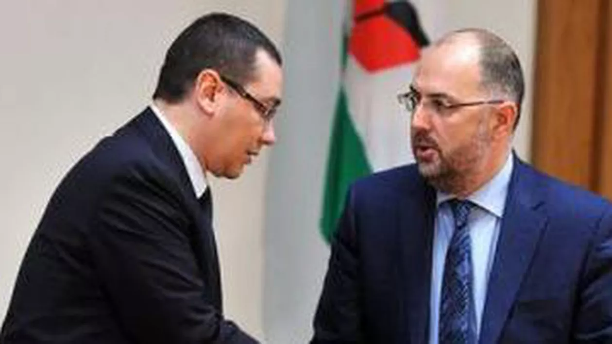 UDMR susține candidatura lui Victor Ponta la prezidențiale, Kelemen Hunor fiind sigur că liderul PSD are cele mai mari șanse în cursa pentru Cotroceni