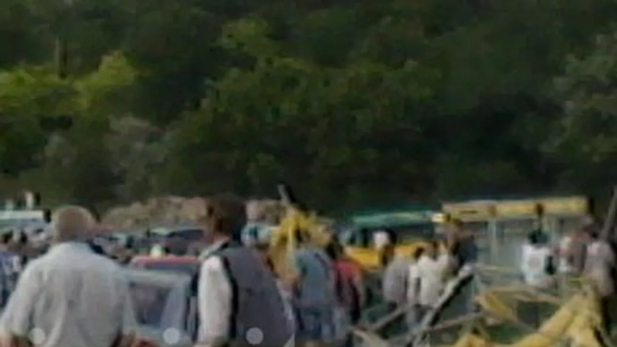 Incident la spectacolul aeronautic de la Iași: Două femei au fost rănite după ce terasa la care se aflau s-a prăbușit