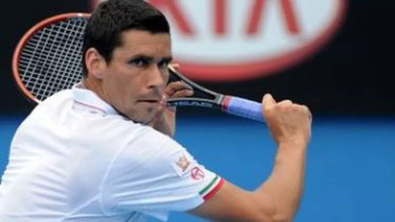 Tenis: Victor Hănescu a fost eliminat în primul tur al turneului de la 's-Hertogenbosch