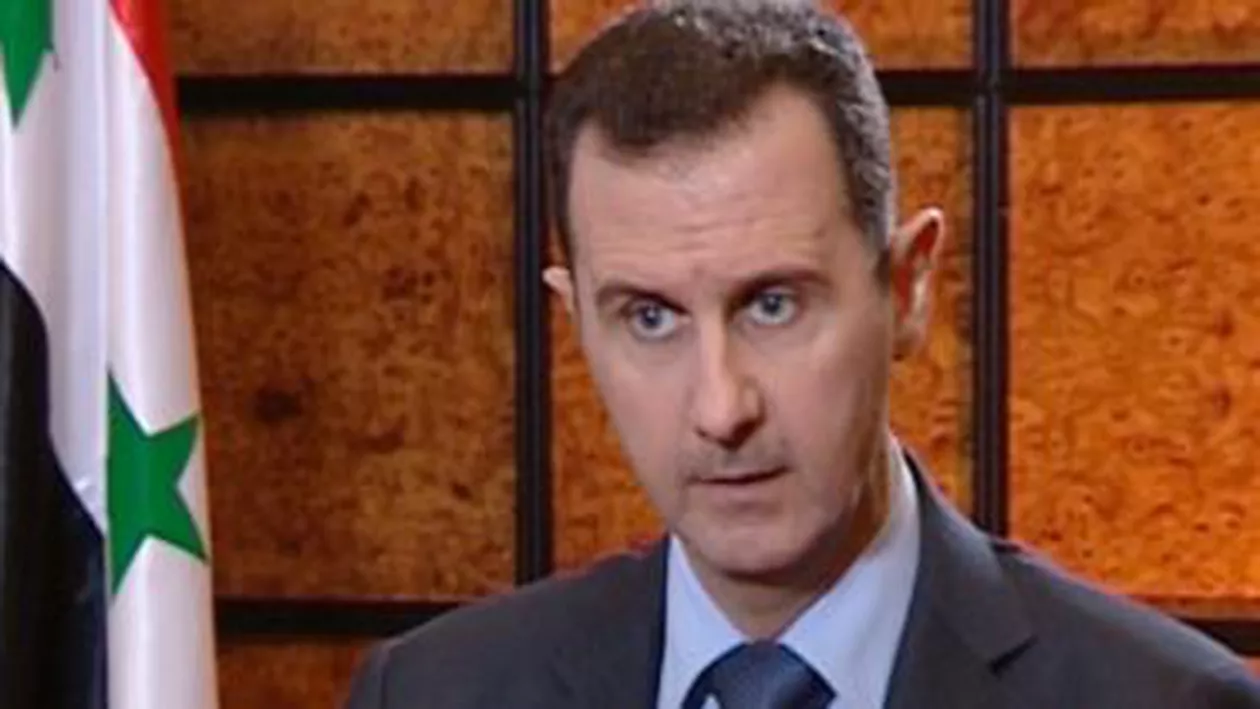 Bashar Al-Assad avertizează că terorismul va afecta țările occidentale care l-au susținut