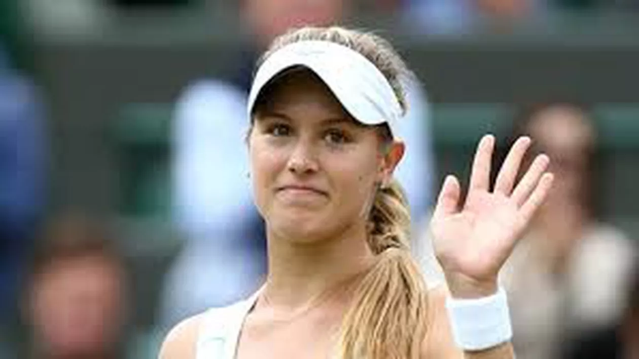 Eugenie Bouchard: Va fi o partidă grea cu Halep, am văzut că joacă foarte bine