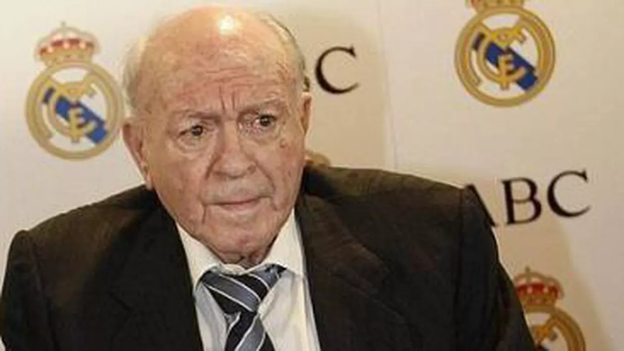 Fostul fotbalist al Real Madrid Alfredo Di Stefano a decedat în urma unui stop cardiac la vârsta de 88 de ani