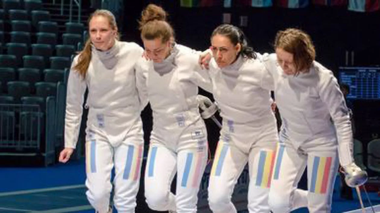 Echipa feminină de spadă a României, calificată în sferturi de finală la CM