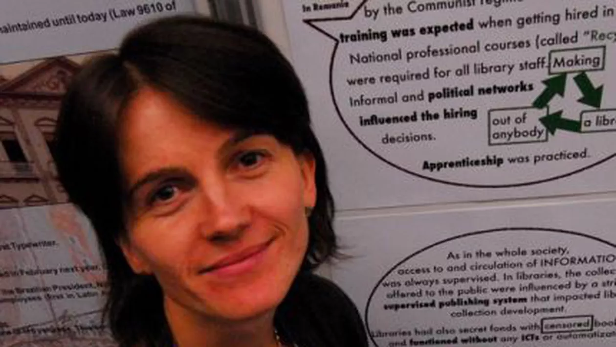 Claudia Şerbănuţă a fost numită în funcţia de director general interimar al Bibliotecii Naţionale