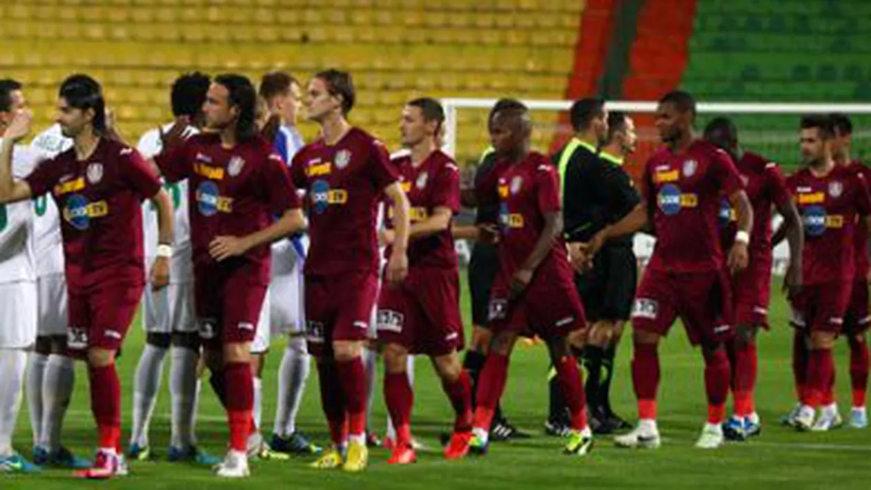 Dinamo Minsk - CFR Cluj, scor 1-0, în prima manşă a turului trei preliminar al Ligii Europa