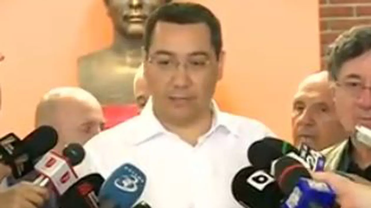 Ponta: Legea amnistiei va fi pentru persoanele obligate să restituie bani din erori administrative (VIDEO)