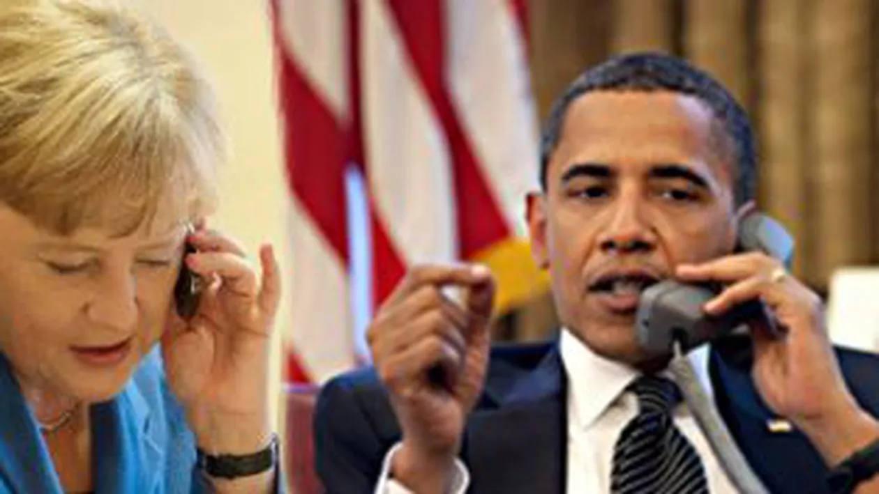Convorbire telefonică între Obama și Merkel: Cei doi consideră că o intervenție a Rusiei în Ucraina ar fi ”inacceptabilă”