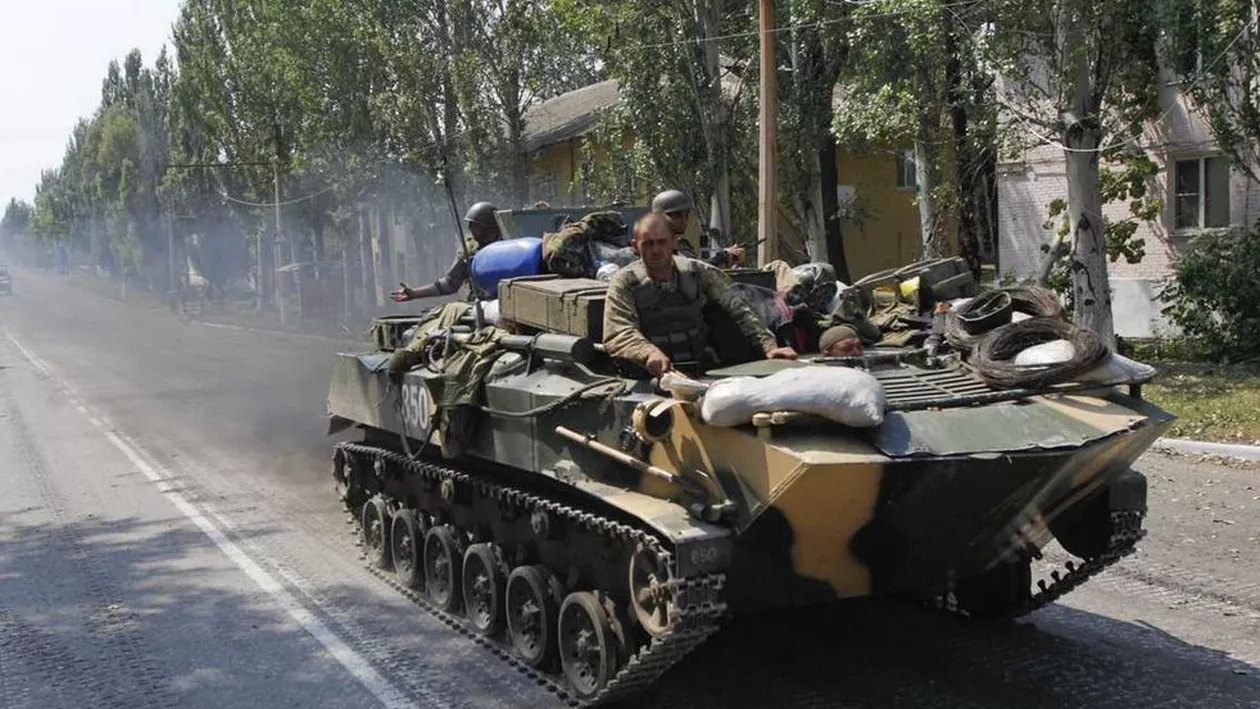 Armata ucraineană a intrat în oraşul Lugansk