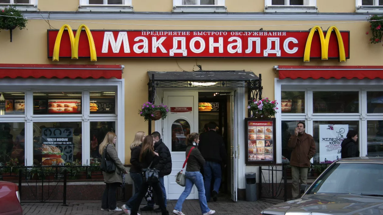 Patru restaurante McDonald’s au fost închise la Moscova