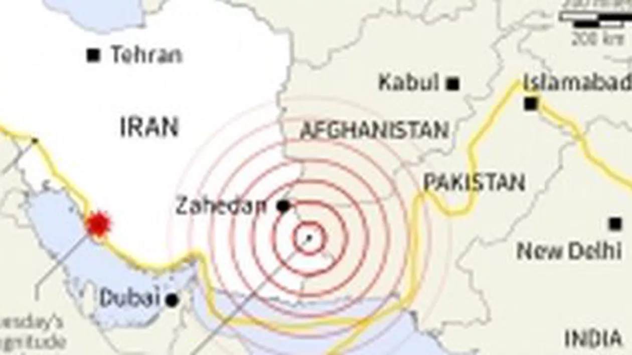 Cutremur cu magnitudinea de 5,2, produs la frontiera dintre Irak și Iran