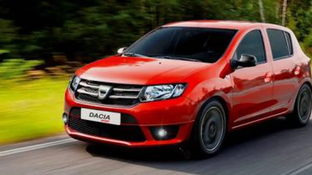 Renault pregătește o versiune sportivă a modelului Dacia Sandero ce nu va fi vândută pe piața din Europa
