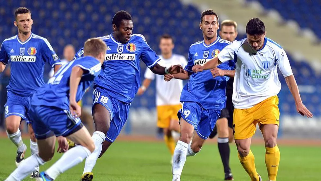 Liga I: Astra Giurgiu - CS Universitatea Craiova, scor 5-0