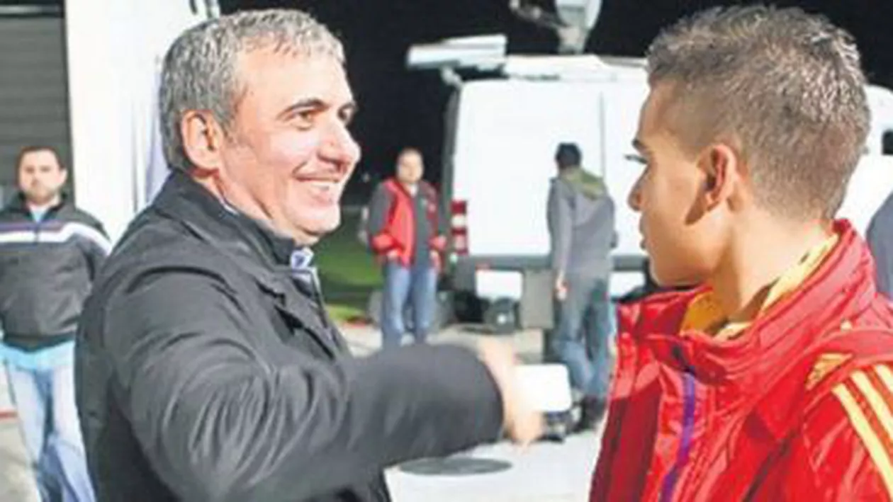 Gică Hagi îl pregătește pe fiul său Ianis pentru debutul în Liga 1