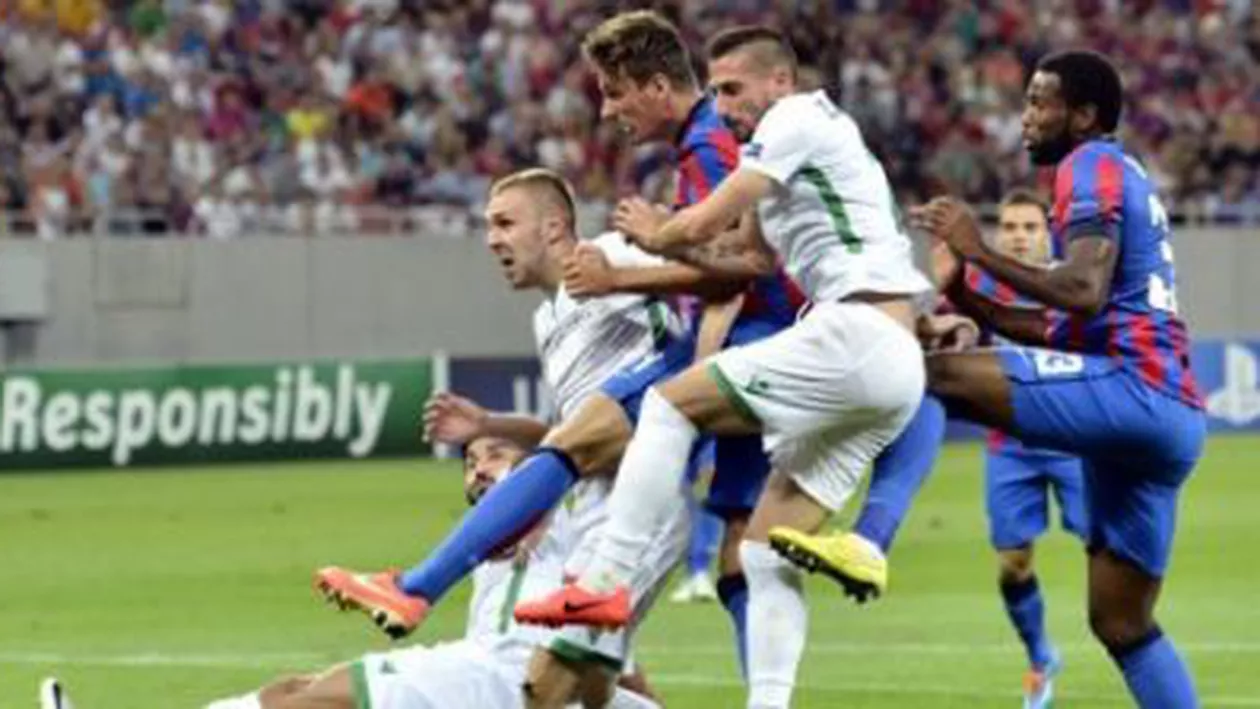 Steaua, sancționată după incidentele de la Sofia: Meciul cu Aalborg se va disputa cu porțile închise