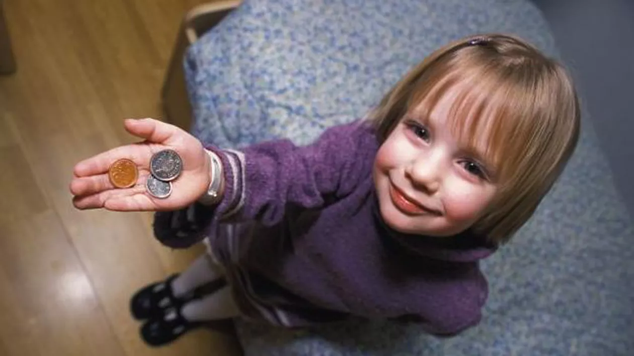 Studiu: Copiii români au printre cei mai puţini bani de buzunar din Europa