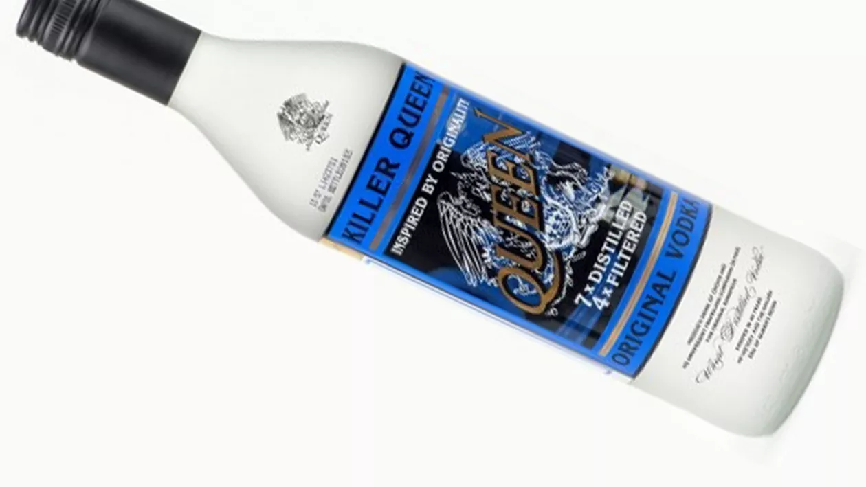 Trupa Queen lansează un brand de votcă în onoarea lui Freddie Mercury