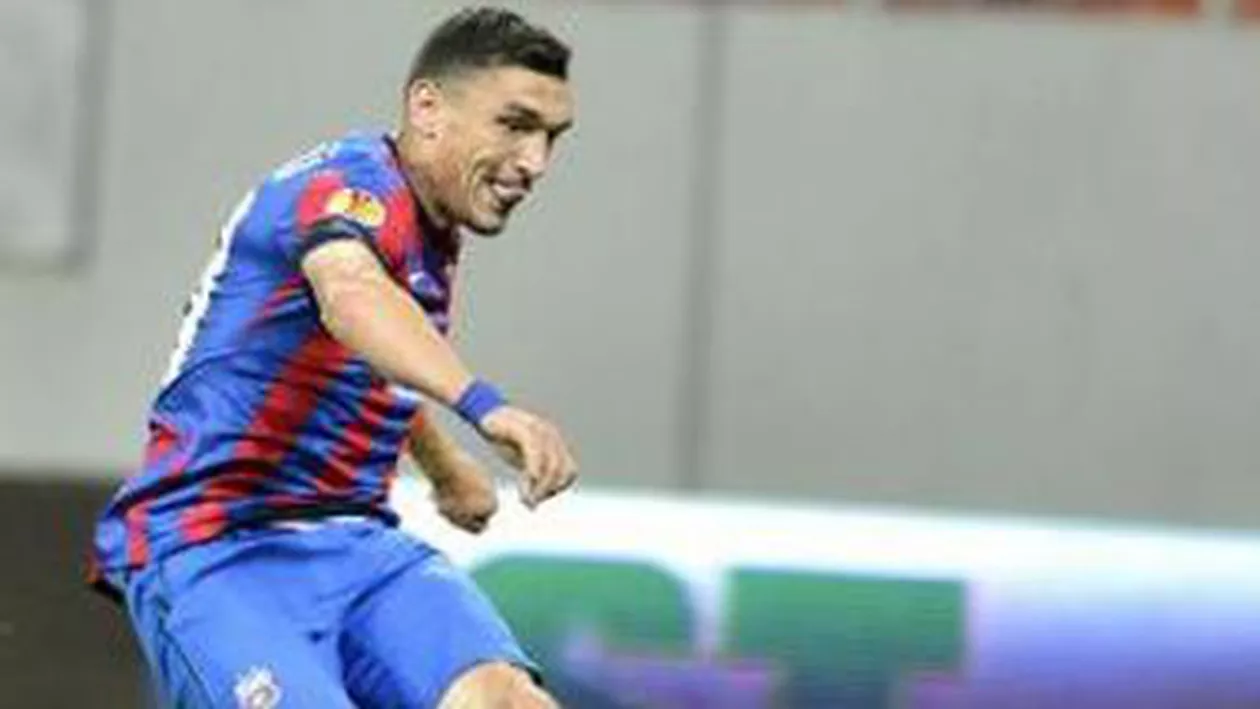 Atacantul stelist Claudiu Keșeru a reușit cel mai rapid hat-trick din istoria Europa League