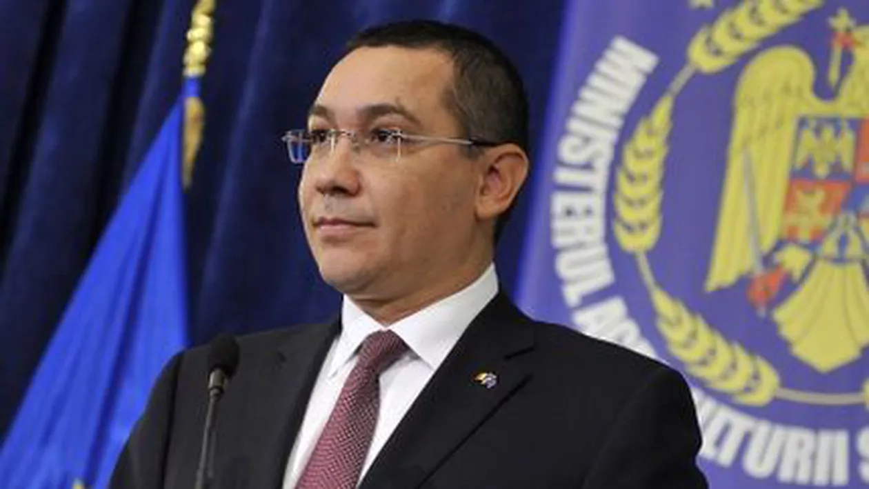 Ponta: Artiştii, sportivii şi academicienii primesc din nou drepturi conferite în 2002 şi suspendate în 2009