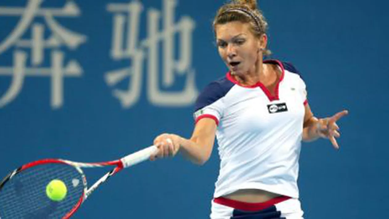 Simona Halep a trecut de Barbora Zahlavova Strycova şi s-a calificat în turul doi la China Open