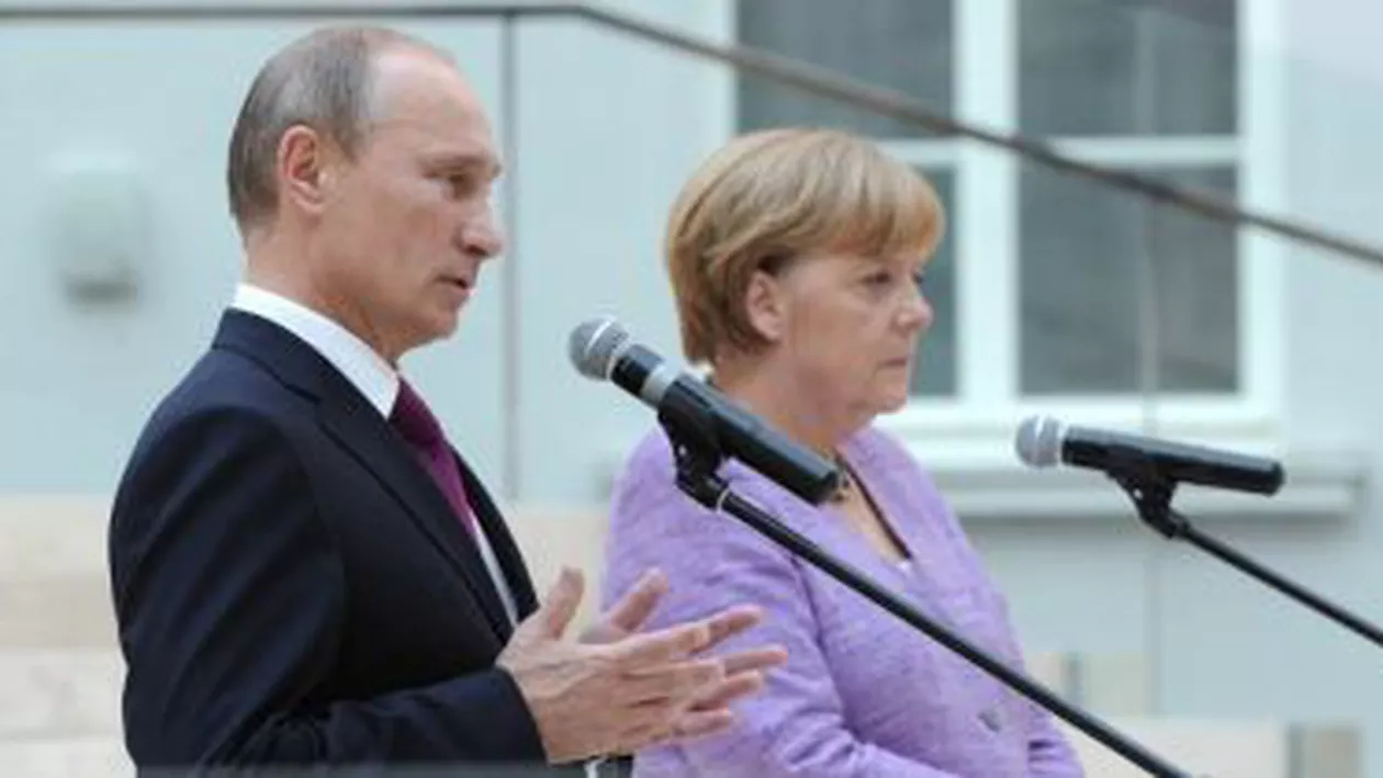 Vladimir Putin speră că Rusia și Germania își vor intensifica cooperarea în vederea garantării securității în Europa