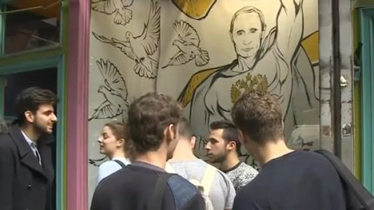 Magazin de tricouri cu imaginea lui Vladimir Putin, inaugurat la New York (VIDEO)