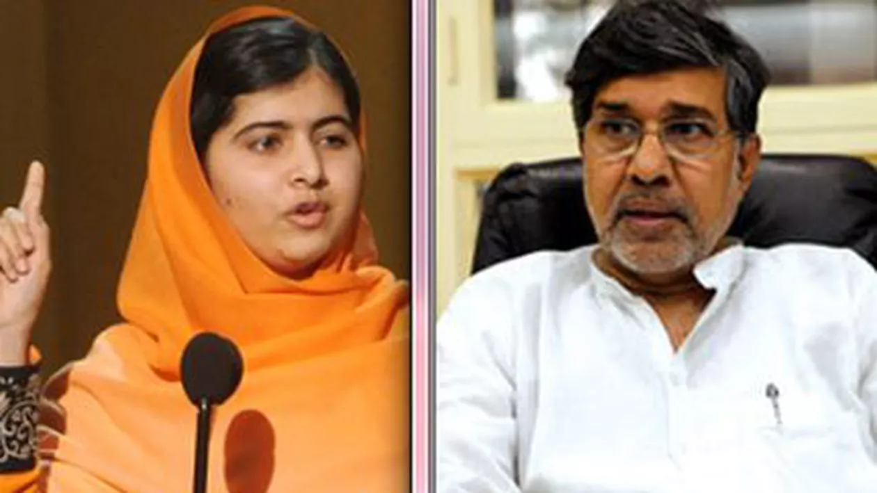 Malala Yousafzai şi Kailash Satyarthi, laureaţii Premiului Nobel pentru Pace pe 2014