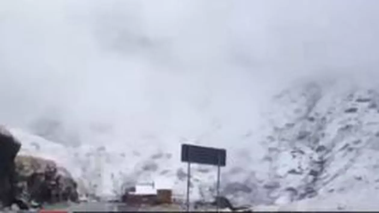 Temperaturi de -3 grade înregistrate la Întorsura Buzăului (VIDEO)