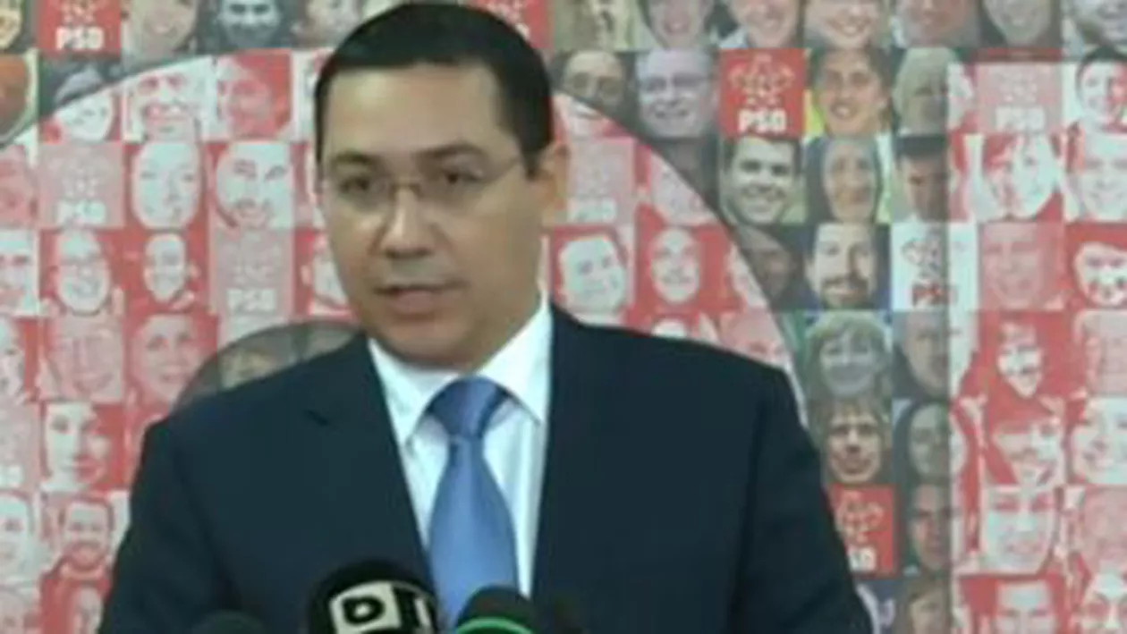 Victor Ponta: Șova, Ghiță și Vanghelie se vor suspenda din toate funcțiile pe care le au în PSD. Firea, purtător de cuvânt al partidului