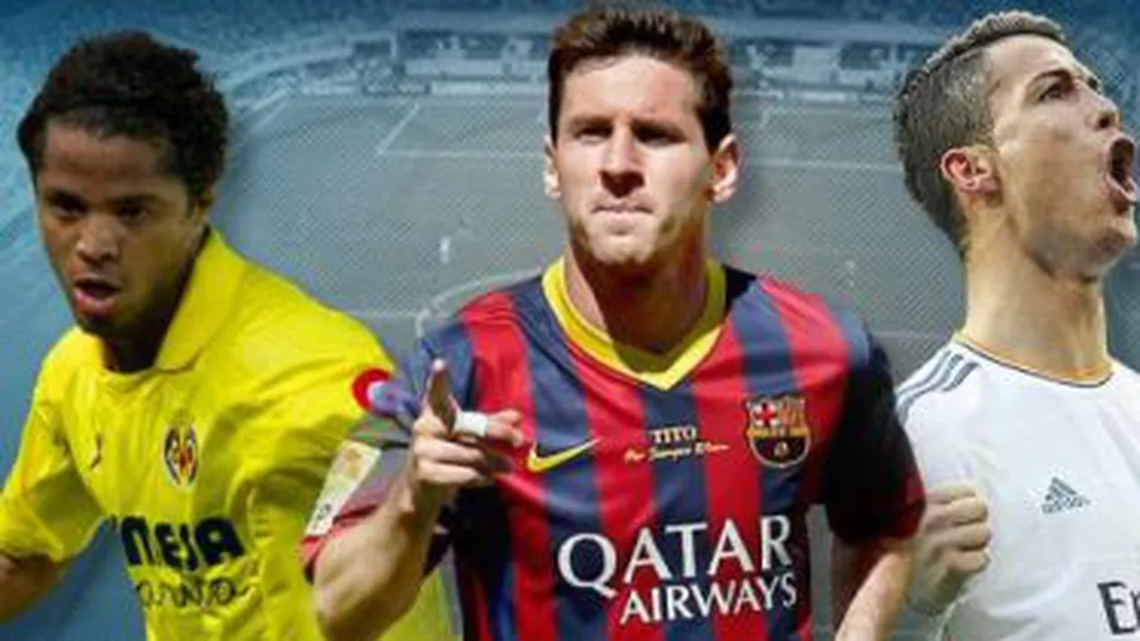 Messi, Ronaldo și Giovani Dos Santos au fost nominalizați la cel mai frumos gol din Spania