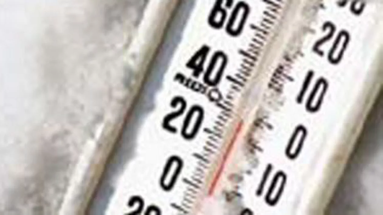 Cea mai scăzută temperatură din țară, înregistrată la Miercurea Ciuc, unde au fost minus opt grade
