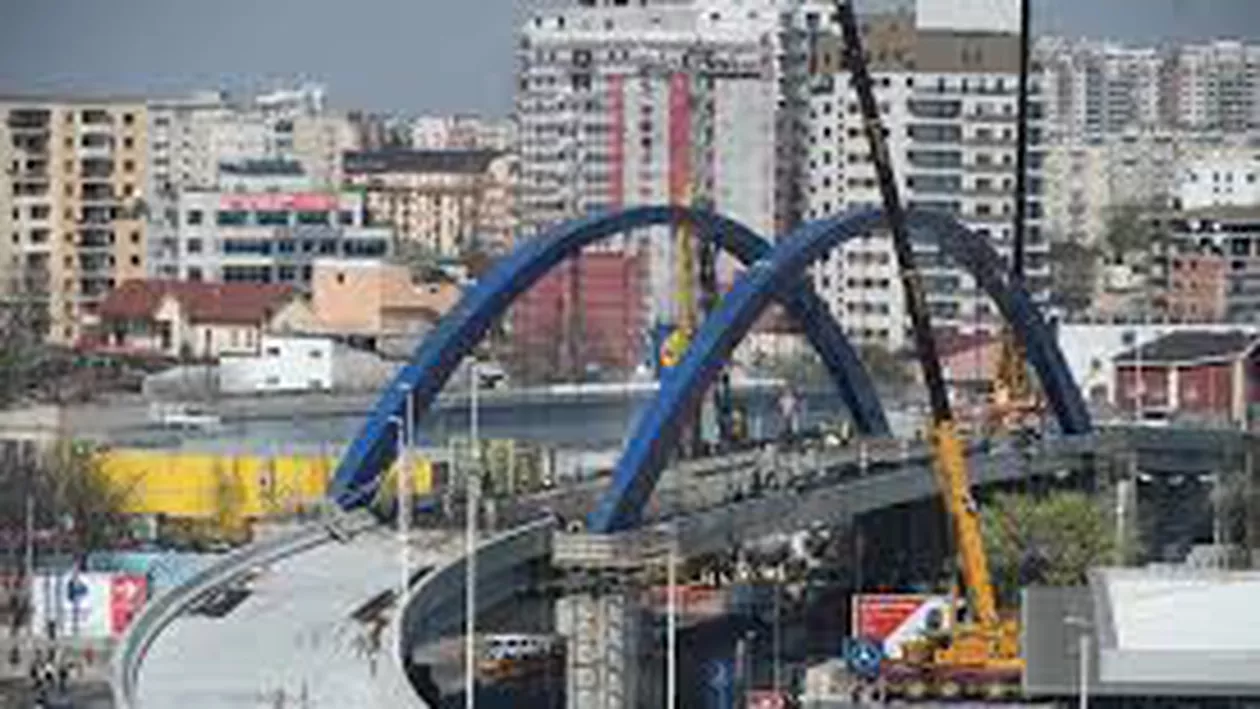 S-a deschis circulaţia pe al doilea pod al pasajului Mihai Bravu din București