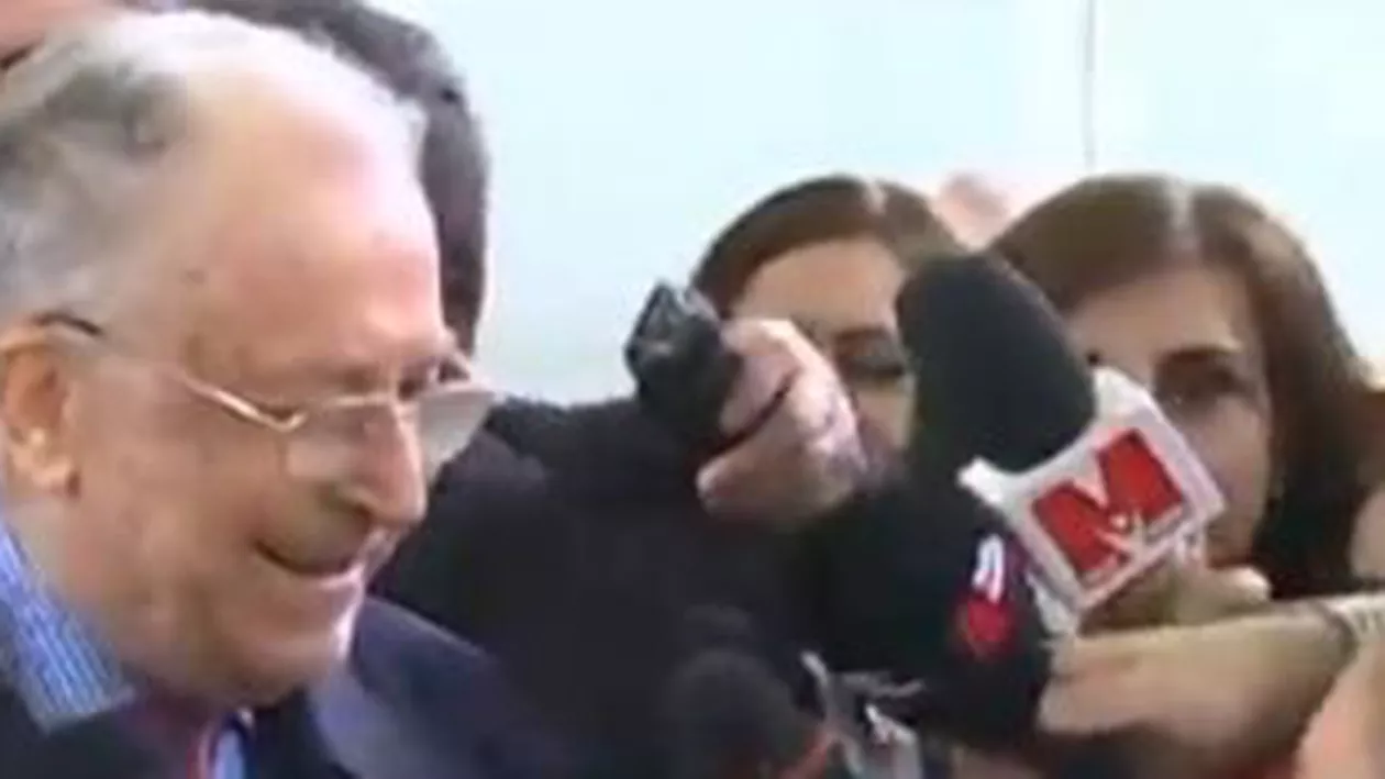 Ion Iliescu, la vot: Sper să intrăm într-o normalizare generală în viața politică, în viața socială (VIDEO)