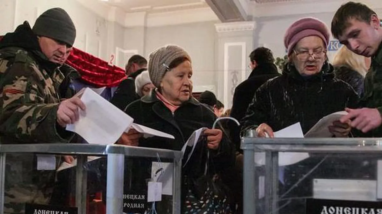 UE consideră votul rebelilor din Ucraina un „nou obstacol” în calea păcii. Moscova respectă rezultatul alegerilor