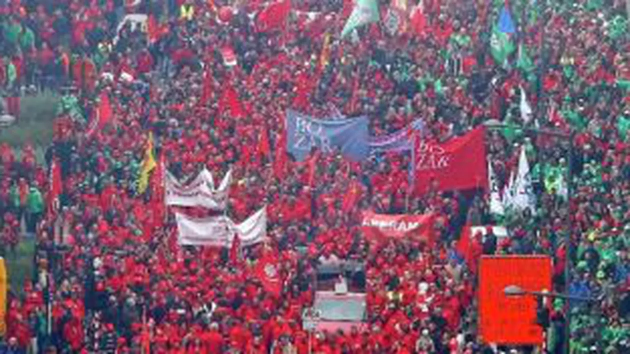 Mai multe persoane au fost rănite într-o manifestație antiguvernamentală, la Bruxelles
