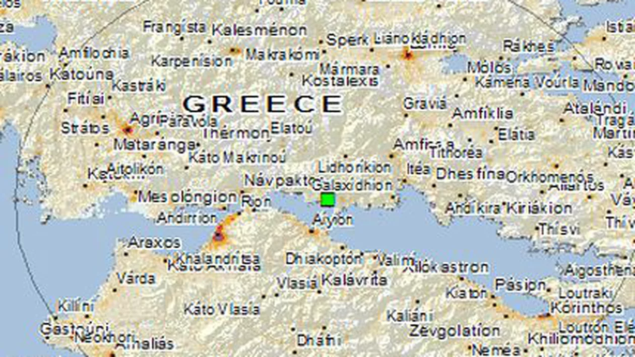 Pagube ușoare în sudul Greciei, după producerea unui cutremur de 4,8 pe scara Richter
