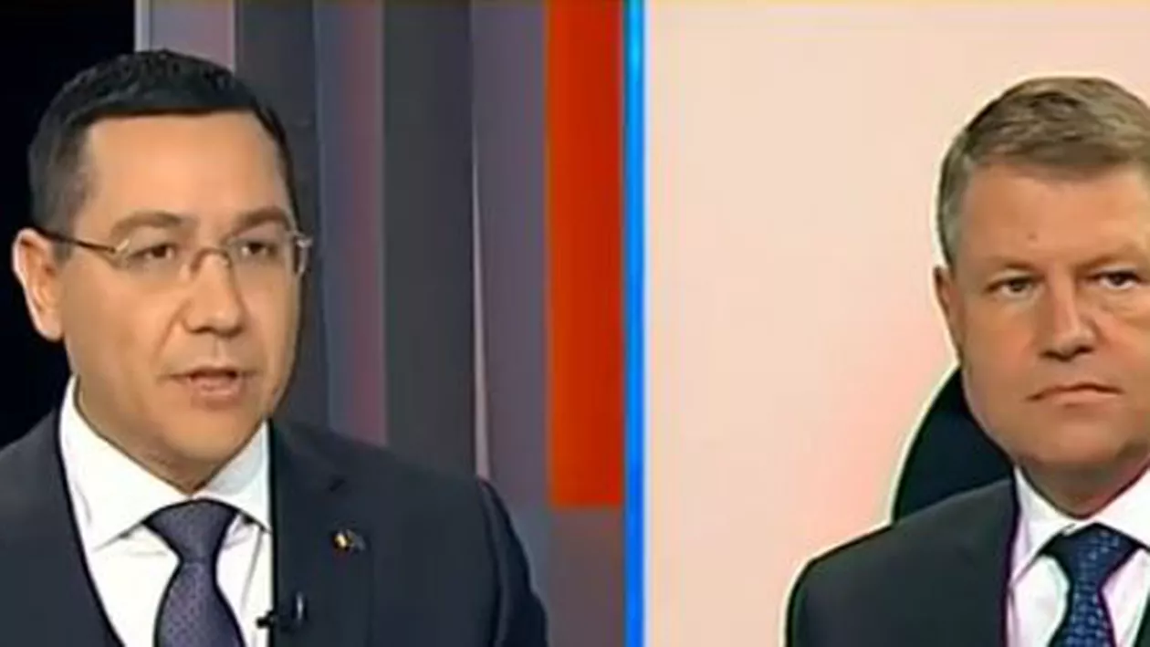 Structura Parlamentului, dezbătută de candidați. Iohannis: „România are nevoie de un Parlament mai mic”. Ponta: „Eu am depus lege pentru alegerea a 300 de deputați” (VIDEO)